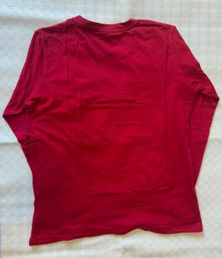 Conjunto Pijama Camiseta Roja y Pantalón Azul