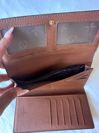Cartera Louis Vuitton Marrón Monogram
