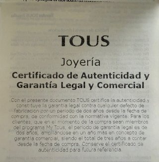 Pendientes TOUS plata