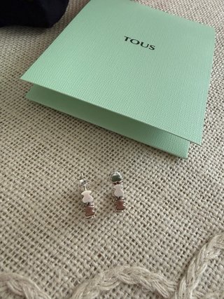 Pendientes TOUS plata