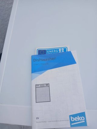 Beko compact  white dishwasher