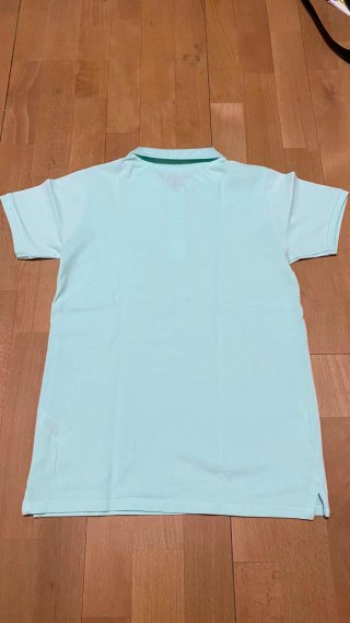Polo niño turquesa T. 11-12 años
