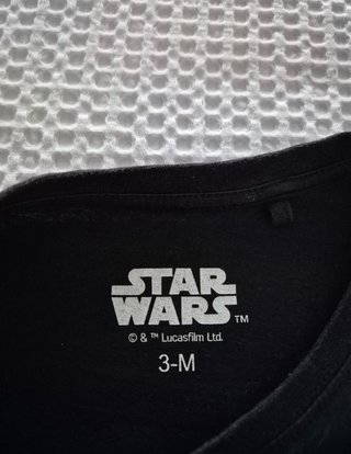 Camiseta Star Wars Darth Vader Negra Oficial