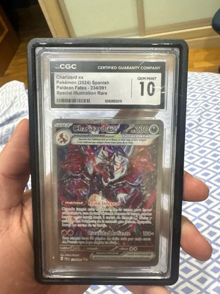 Charizard ex PAF CGC 10 Español