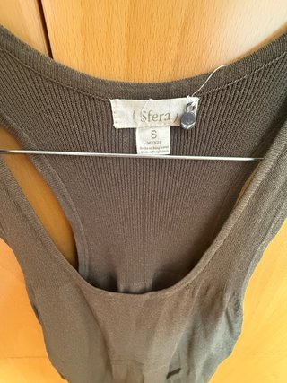 Camiseta tirantes Sfera verde militar