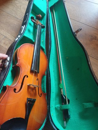 Violín para niño con estuche