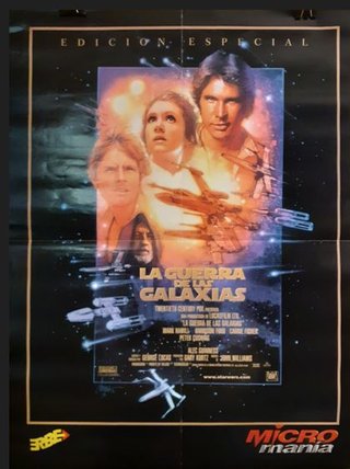 Póster Star Wars (1997) Micromanía ERBE Retro