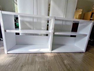 Mueble Estantería IKEA BESTÅ 2 Módulos