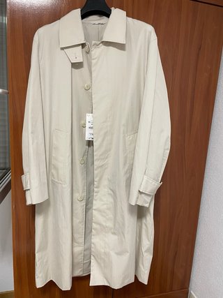 Gabardina Zara Beige Talla M Hombre