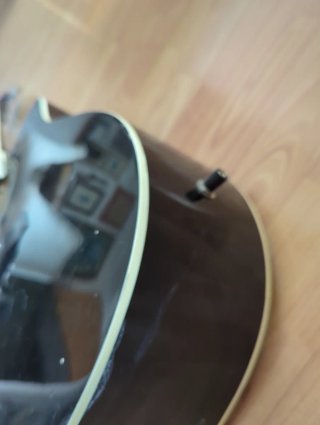 Guitarra Electroacústica Negra