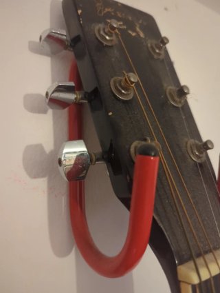 Guitarra Electroacústica Negra