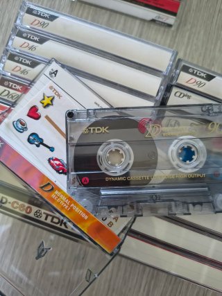 Lotto 18 musicassette TDK e Sony
