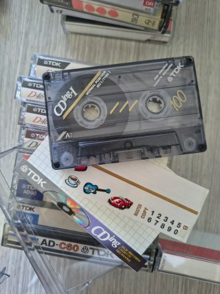 Lotto 18 musicassette TDK e Sony