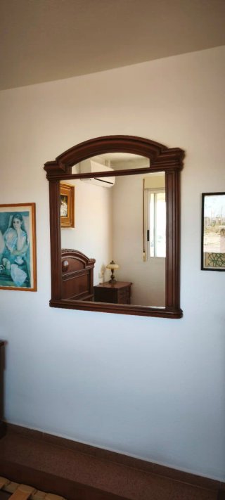 Conjunto de cama de madera