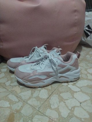 Botas Fila blancas y rosas Talla 39