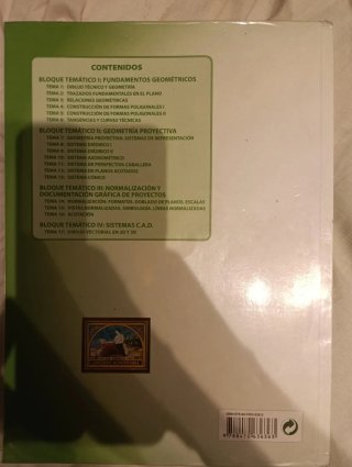 Libro de 1 de bachillerato: dibujo técnico