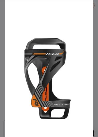 Porta bidón KELA Race One Negro/Naranja