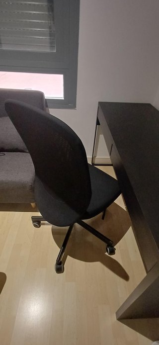 Silla de oficina IKEA FLINTAN negra