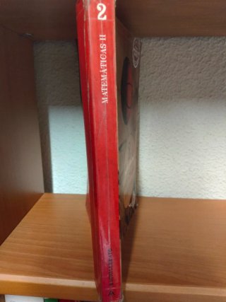 Libro Matemáticas II 2º de Bachillerato