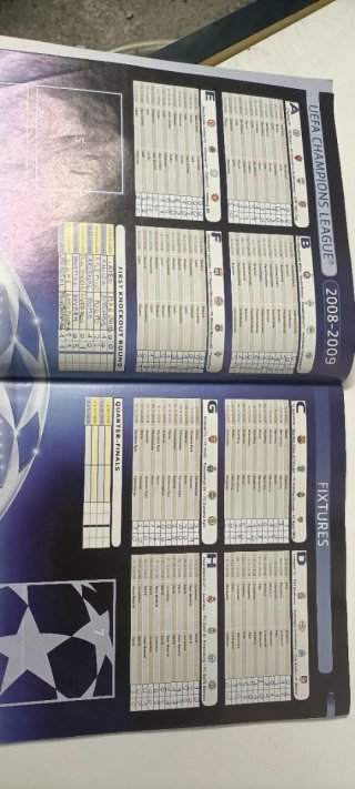 Album Figurine Panini Champions League 2008-2009