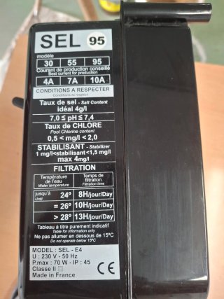 Astralpool Clorador Salino SEL95