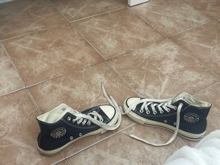 Converse All Star Hi Negras Talla 37