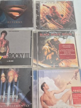 Lote 12 Bandas Sonoras CD + 2 Regalo