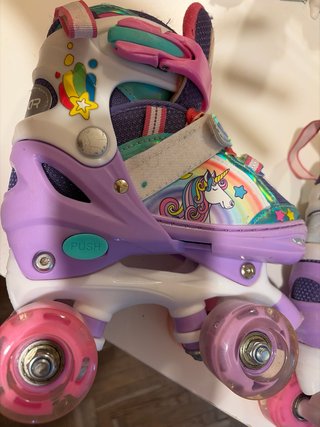 Patines Unicornio 4 Ruedas Talla 30-33
