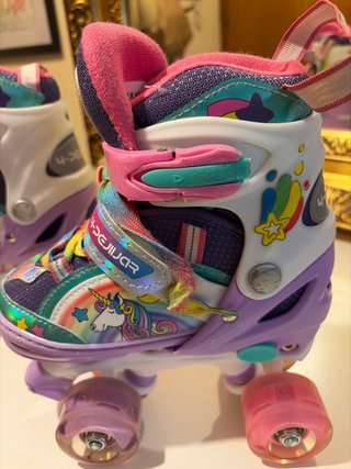 Patines Unicornio 4 Ruedas Talla 30-33