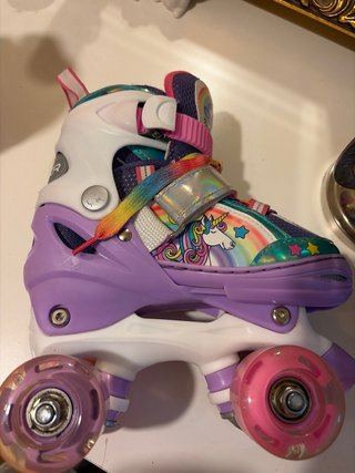 Patines Unicornio 4 Ruedas Talla 30-33