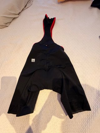 Culote Santini Negro Rojo Talla M