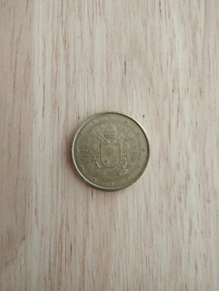 Moneda Vaticano 50 ctms de 2022