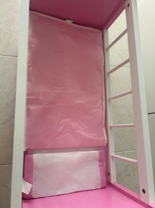 Cuna de juguete rosa Juguettos