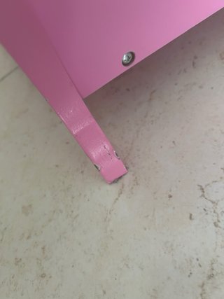 Cuna de juguete rosa Juguettos