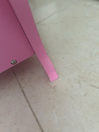 Cuna de juguete rosa Juguettos