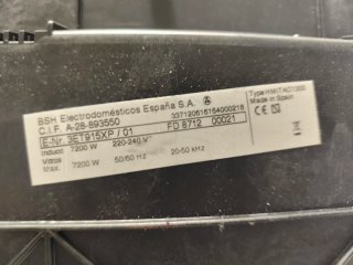 Vitrocerámica Balay Inducción