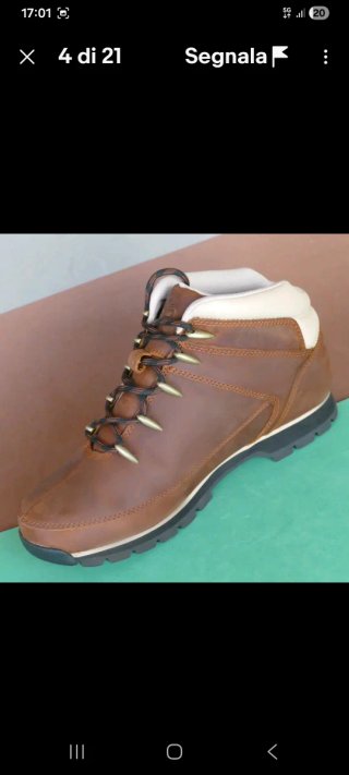 Stivali Timberland uomo marrone prezzo fisso orig.