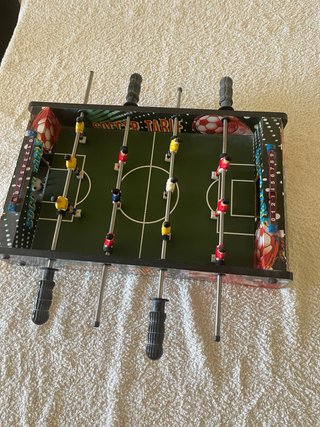 Futbolín de mesa old tracking football