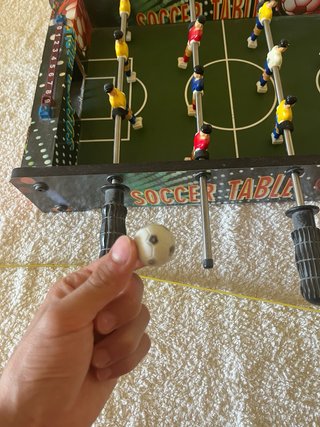 Futbolín de mesa old tracking football