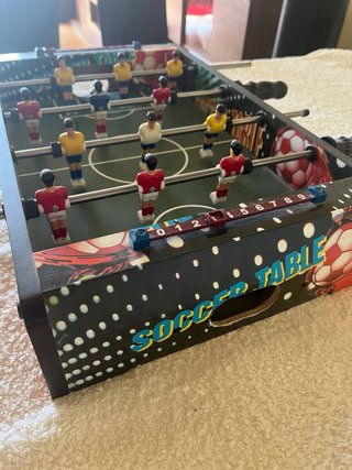 Futbolín de mesa old tracking football