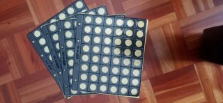 Hojas para monedas