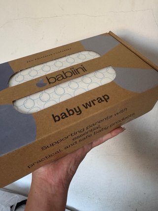 Fascia Neonato Babiini Bianca