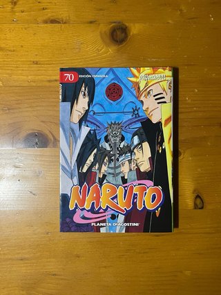 Tomo 9 y 70 de Naruto