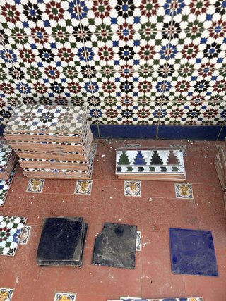 Azulejo de Cerámica Sevillano
