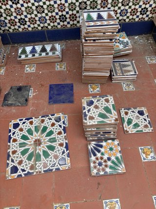 Azulejo de Cerámica Sevillano