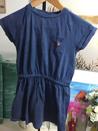Lote 6 vestidos algodón niña 8-9 años