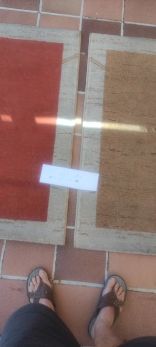 Alfombra diseño geométrico 230x160
