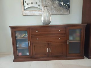 Mueble Aparador madera pino flandes 200x50x100