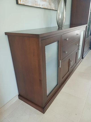 Mueble Aparador madera pino flandes 200x50x100