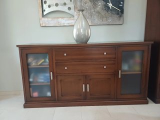 Mueble Aparador madera pino flandes 200x50x100